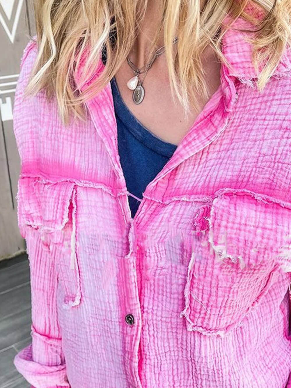 Hot Pink Corduroy Jacket