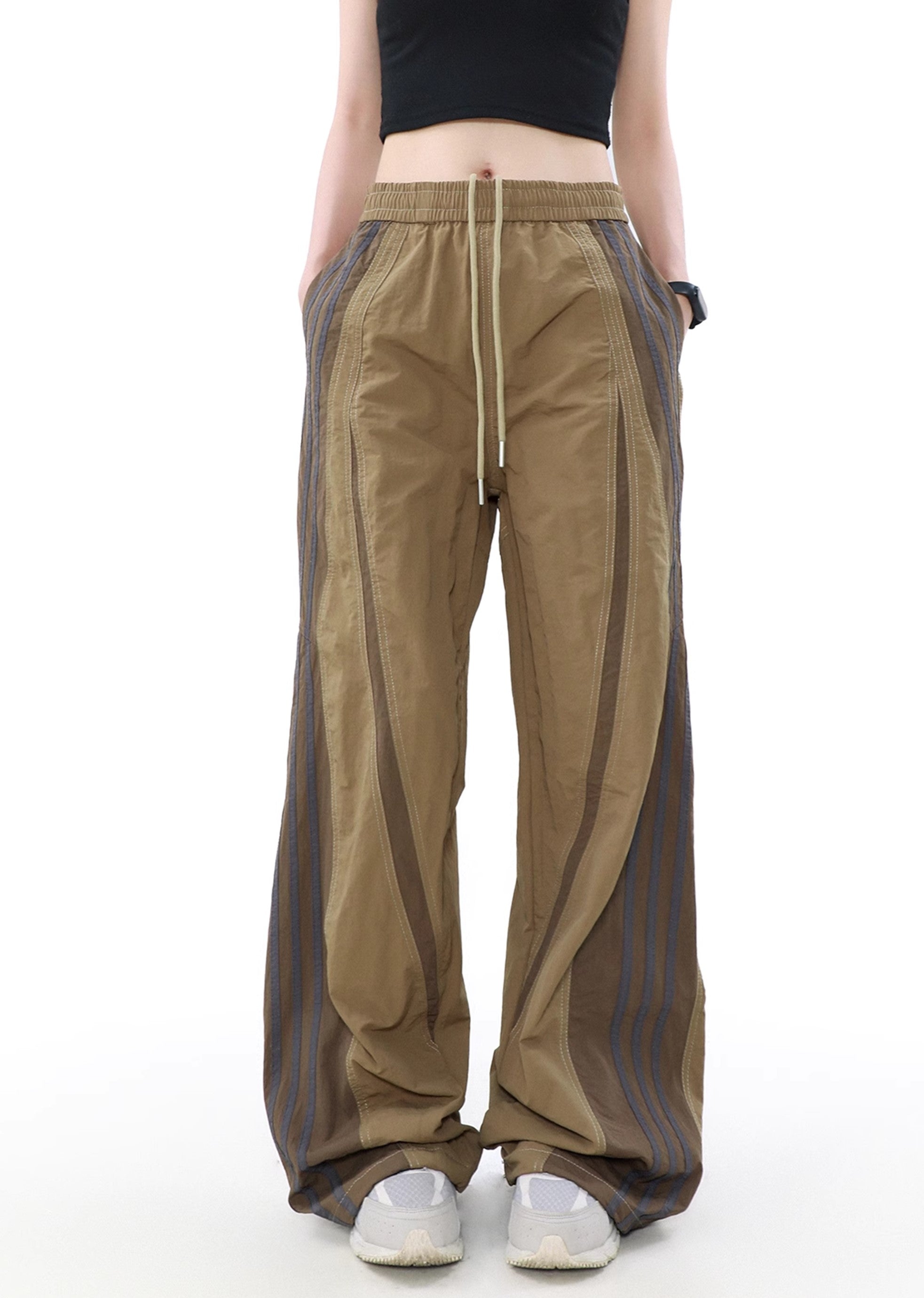 【MR nearly】Sideline sporty casual main booth pants  MR0111