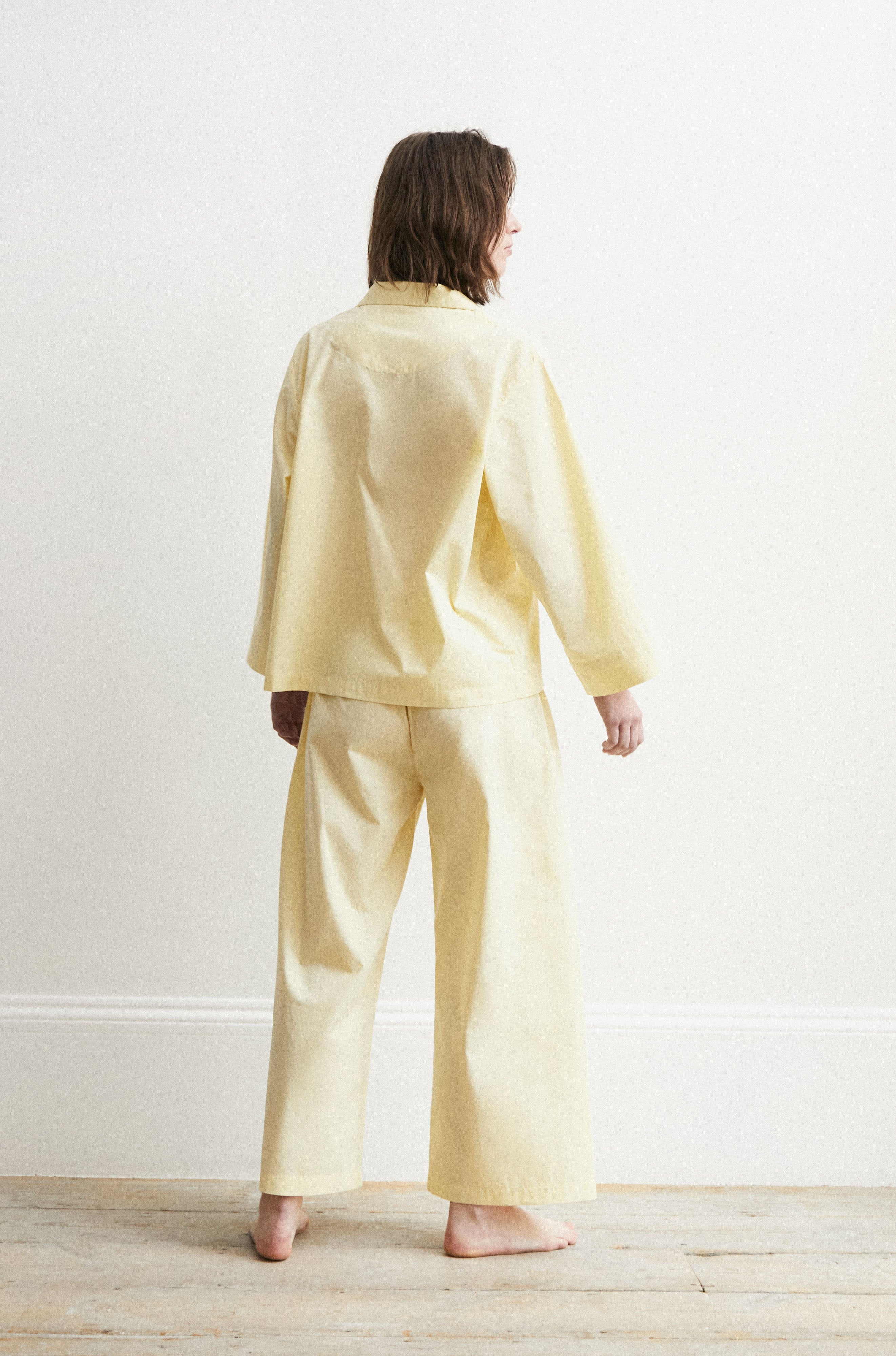 Relaxed Pale Yellow Pyjama Set