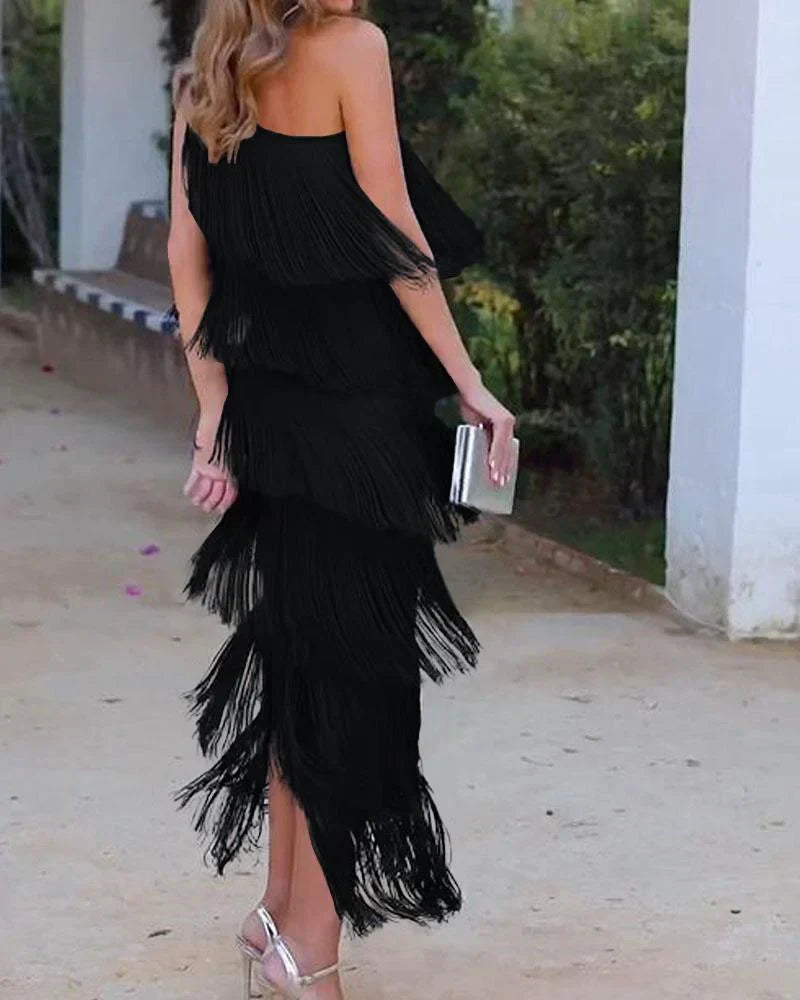 Callistari fringed dress