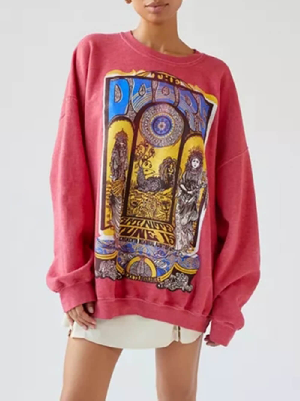 The Doors Graphic Oversize Sweatshirt