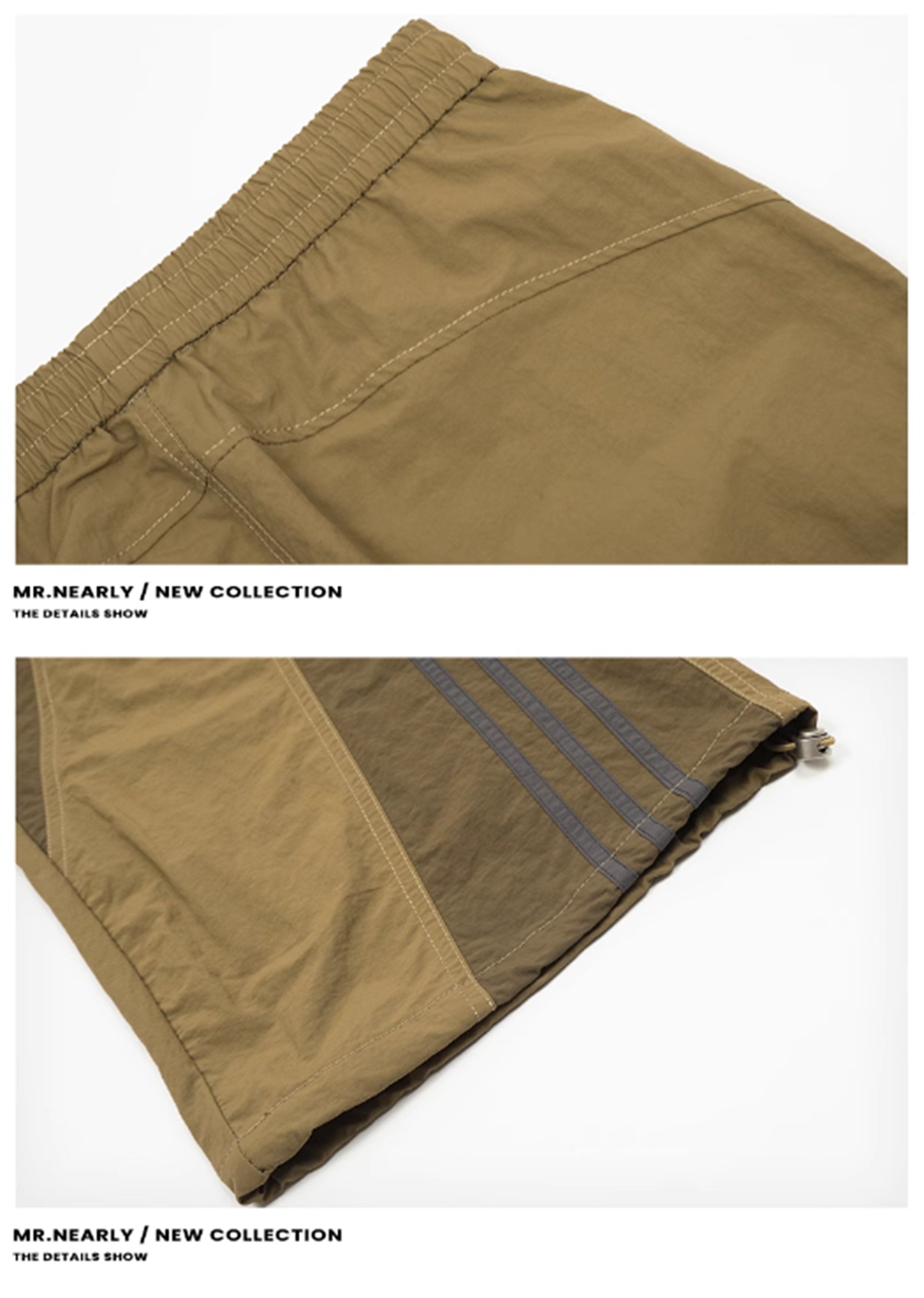 【MR nearly】Sideline sporty casual main booth pants  MR0111