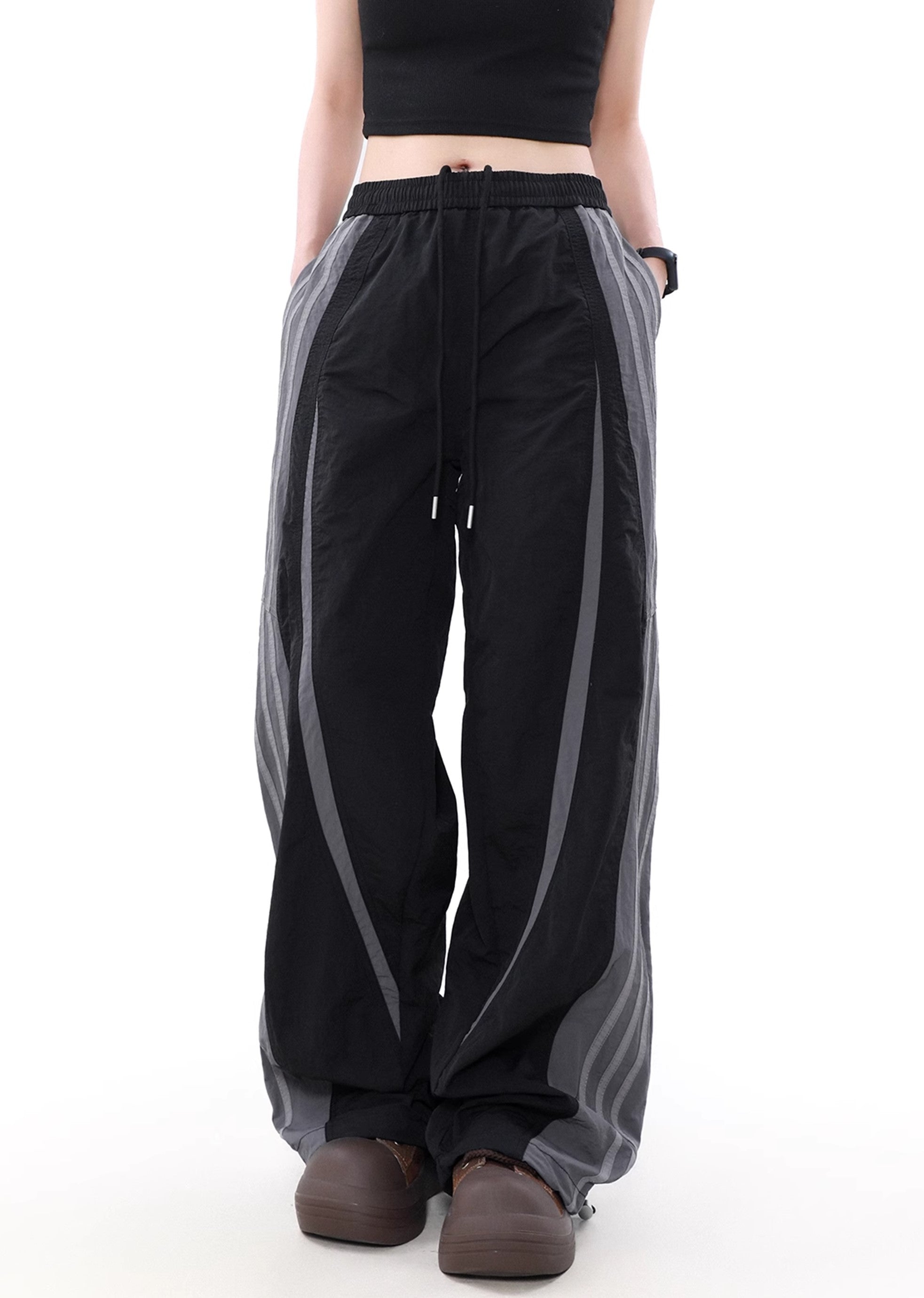 【MR nearly】Sideline sporty casual main booth pants  MR0111