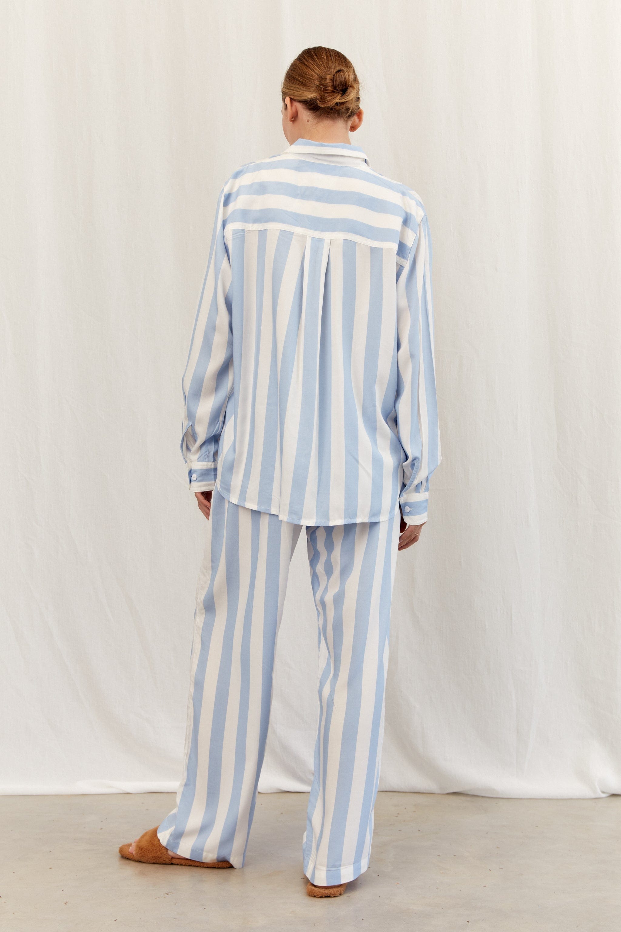 Callistari Pajamas - Striped long sleeves trousers