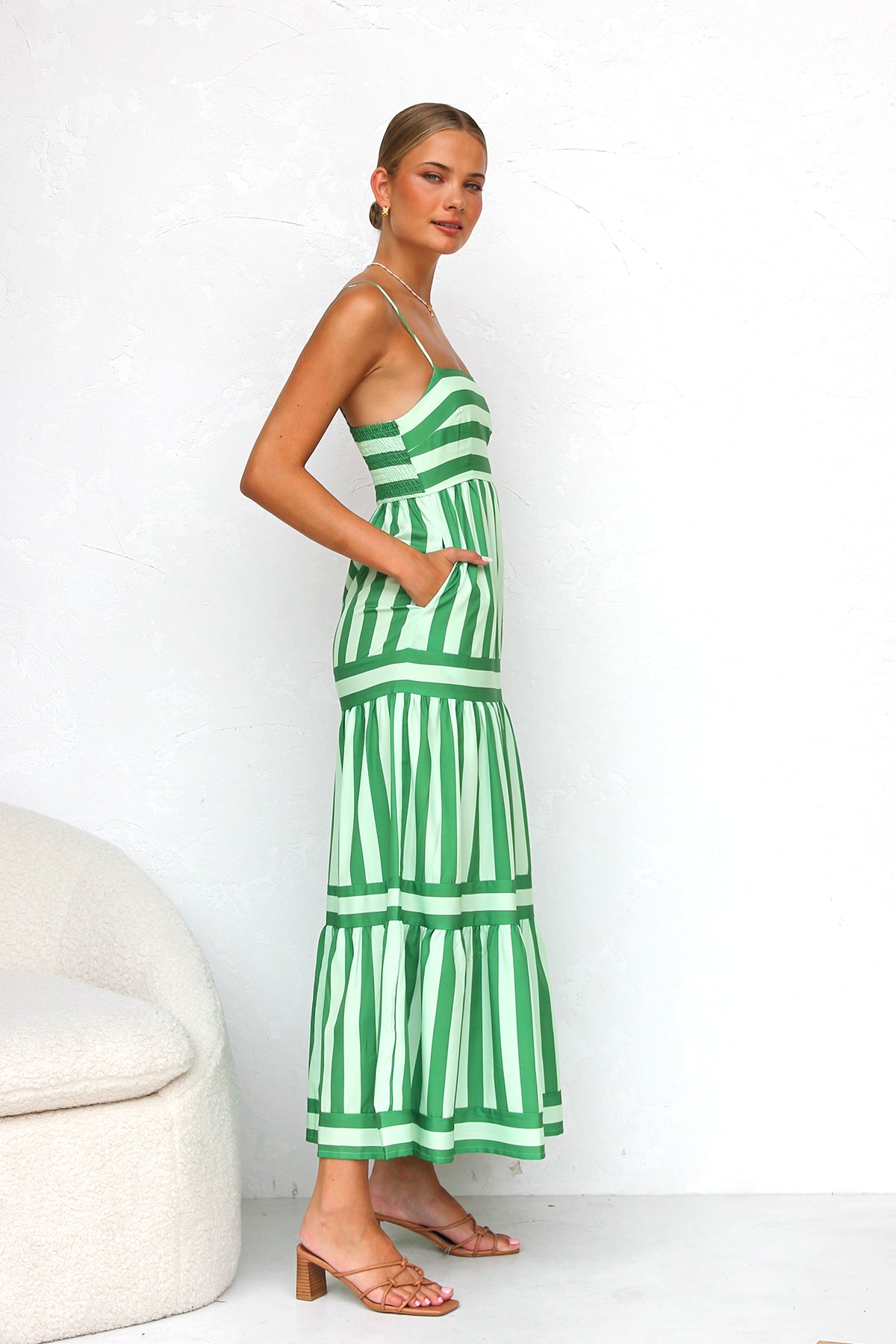 Laina Dress GREEN