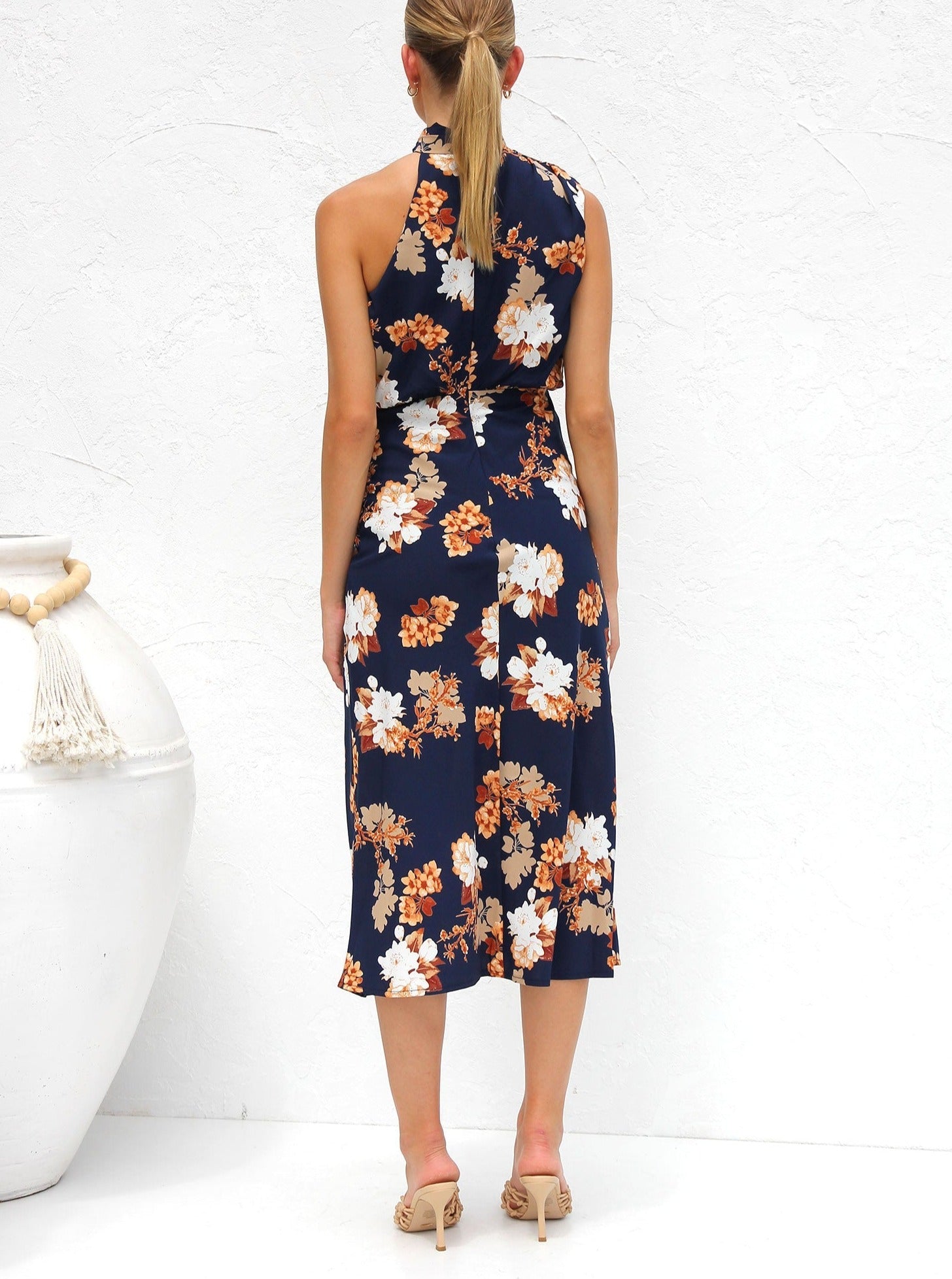 Tamika Dress NAVY FLORAL