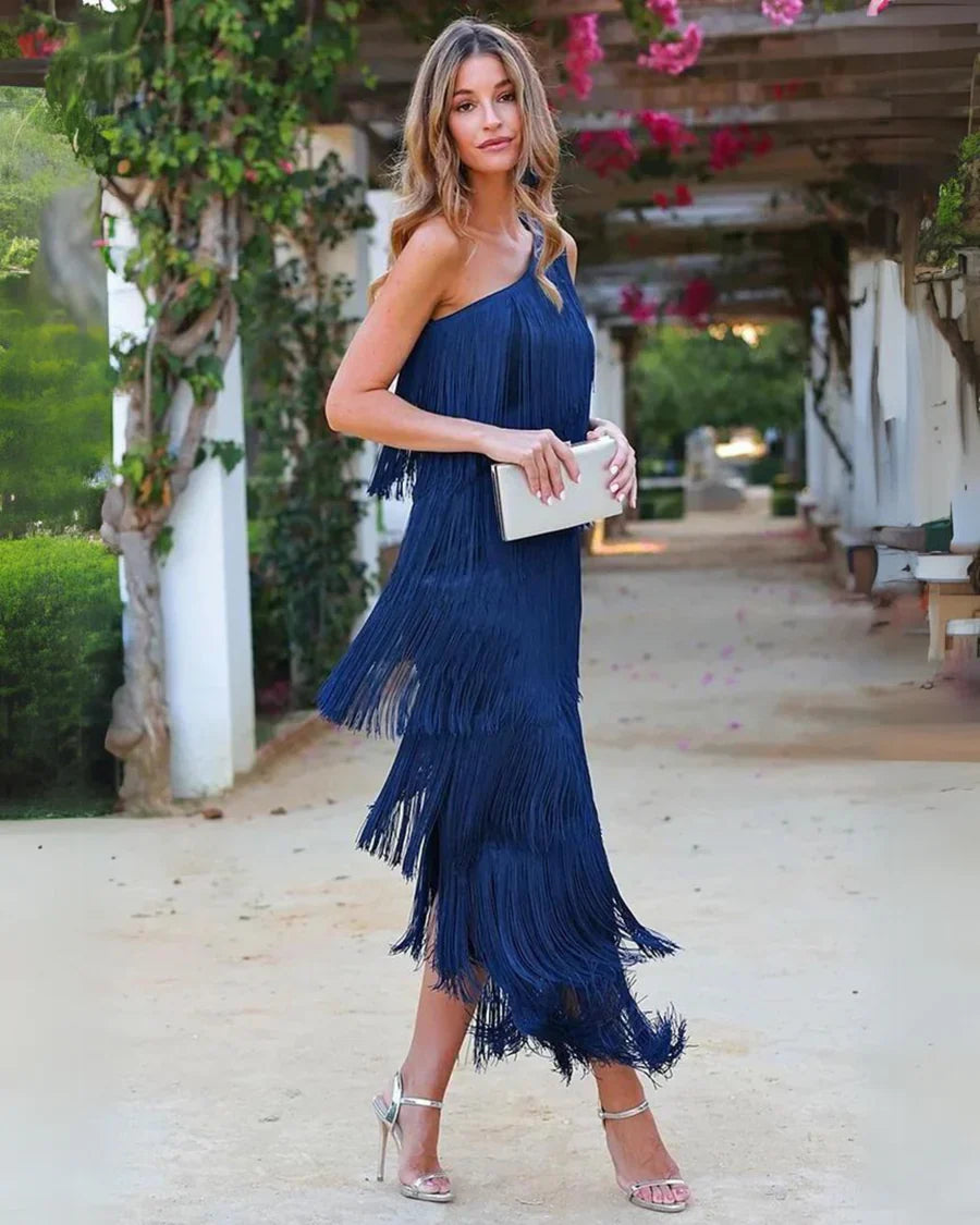 Callistari fringed dress