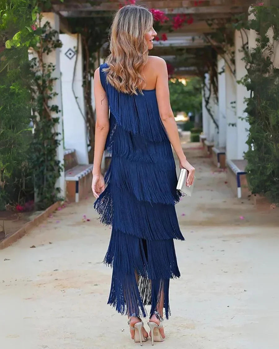 Callistari fringed dress