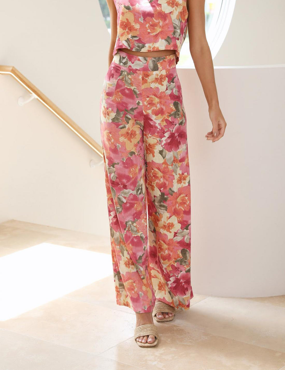 Tillie Wide Leg Pants – Alannah Print